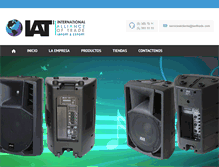 Tablet Screenshot of iaoftrade.com